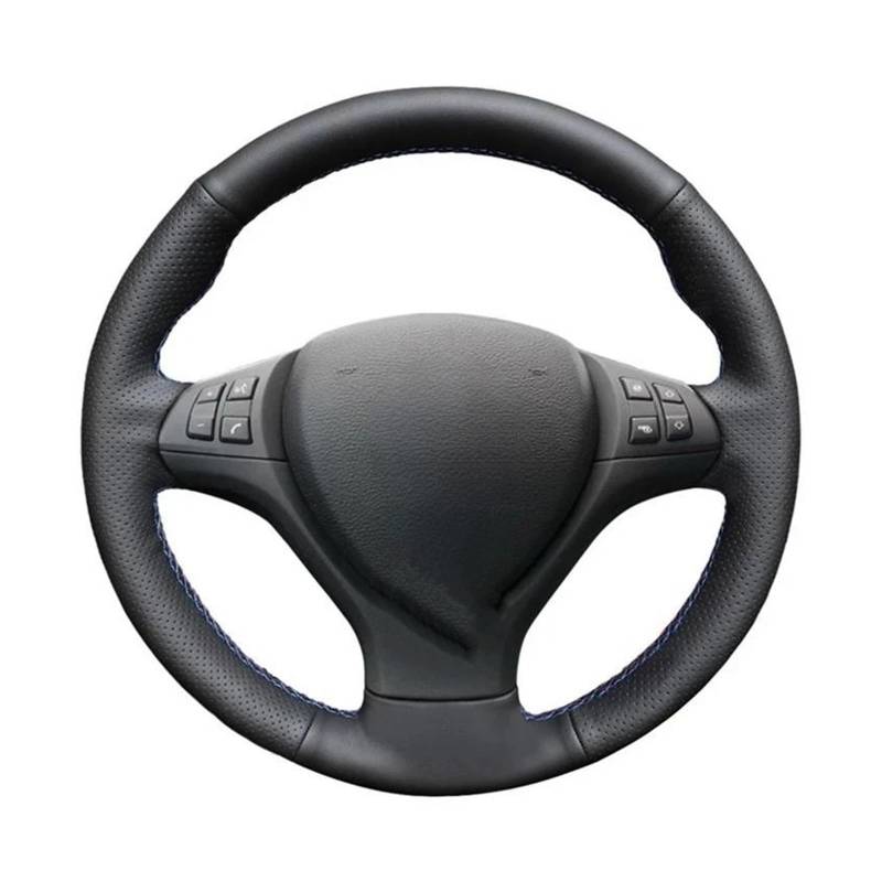 Lenkradschutz rutschfeste Autolenkradabdeckung Aus Kunstleder Für X5 E70 M50d 2006-2013 X6 E71 2009 2010 2011 2012 2013-2014 Auto Lenkradabdeckung(L-Blue) von FGOFJG