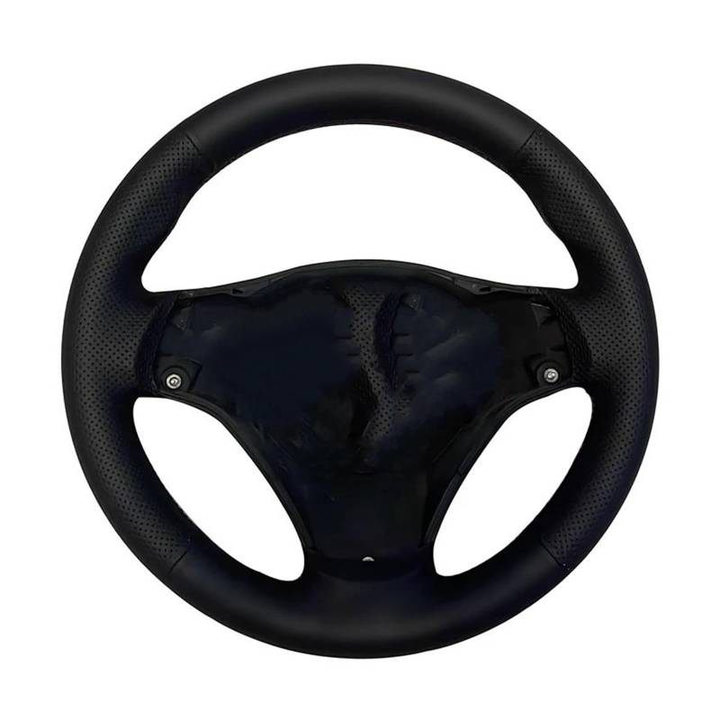 Lenkradschutz rutschfeste Schwarze Kunstleder-Lenkradabdeckung Für M3 3er E90 E91 E92 E93 E87 E81 E82 E88 Auto Lenkradabdeckung(Orange) von FGOFJG