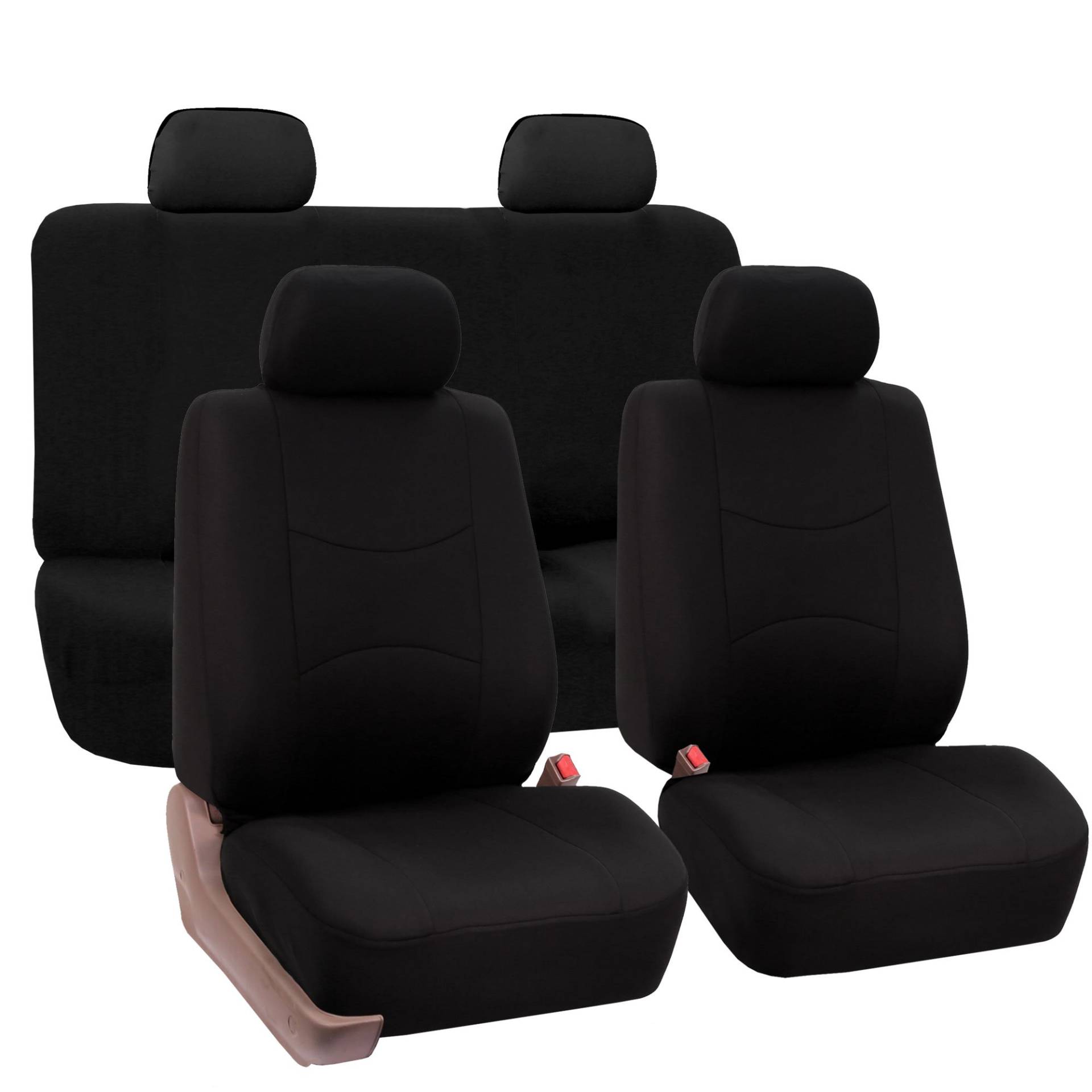FH GROUP FB050BLACK114 Vollen Satz Flachgewebe-Autositzbezüge, Schwarz, Anzahl 8 FH GROUP FB050BLACK114 Vollen Satz Flachgewebe-Autositzbezüge, Schwarz, Anzahl 8 von FH GROUP