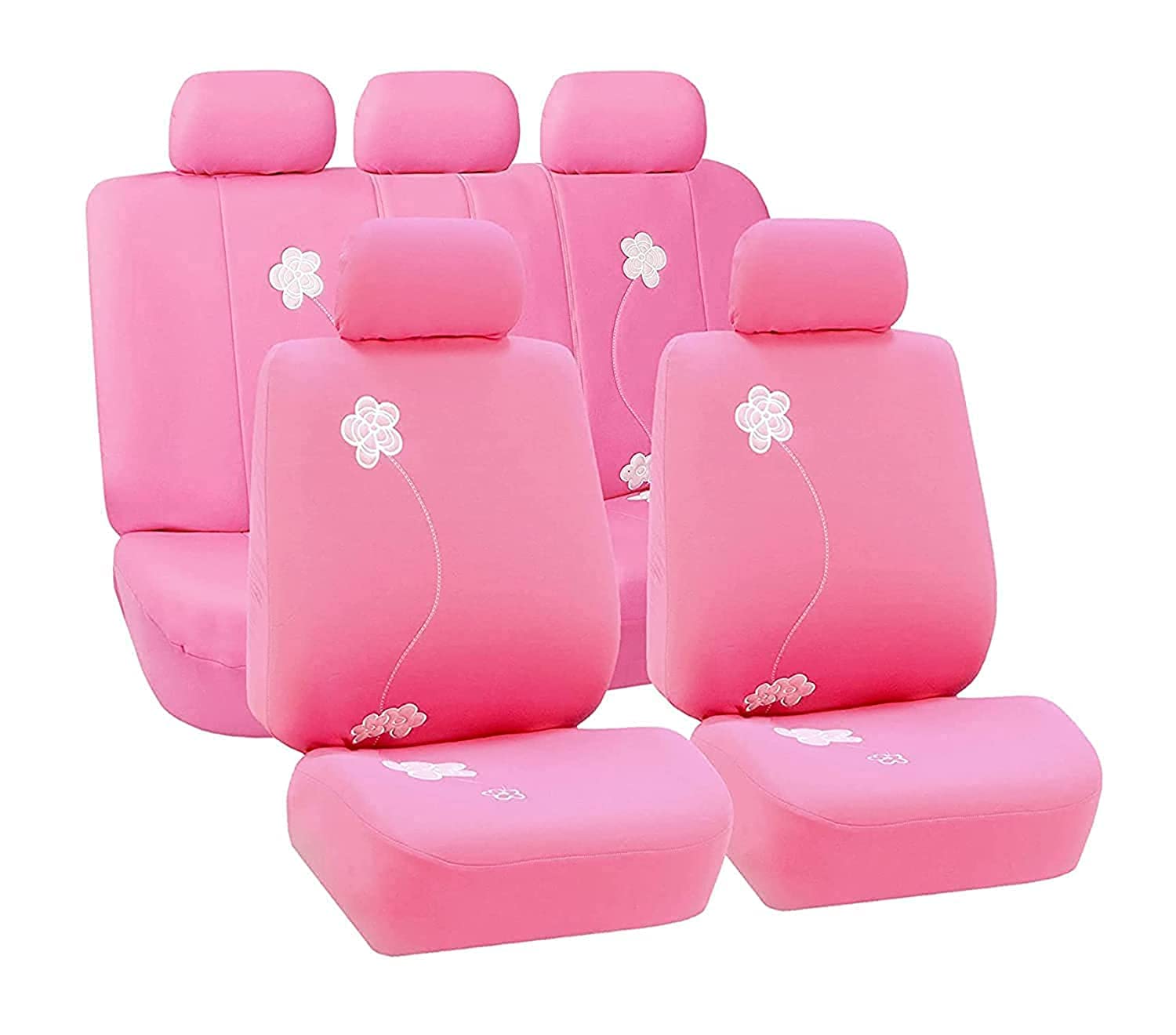 FH GROUP FB053PINK115 Vollen Satz Blumendesign-Autositzbezüge, Rosa, Anzahl 11 FH GROUP FB053PINK115 Vollen Satz Blumendesign-Autositzbezüge, Rosa, Anzahl 11 von FH GROUP