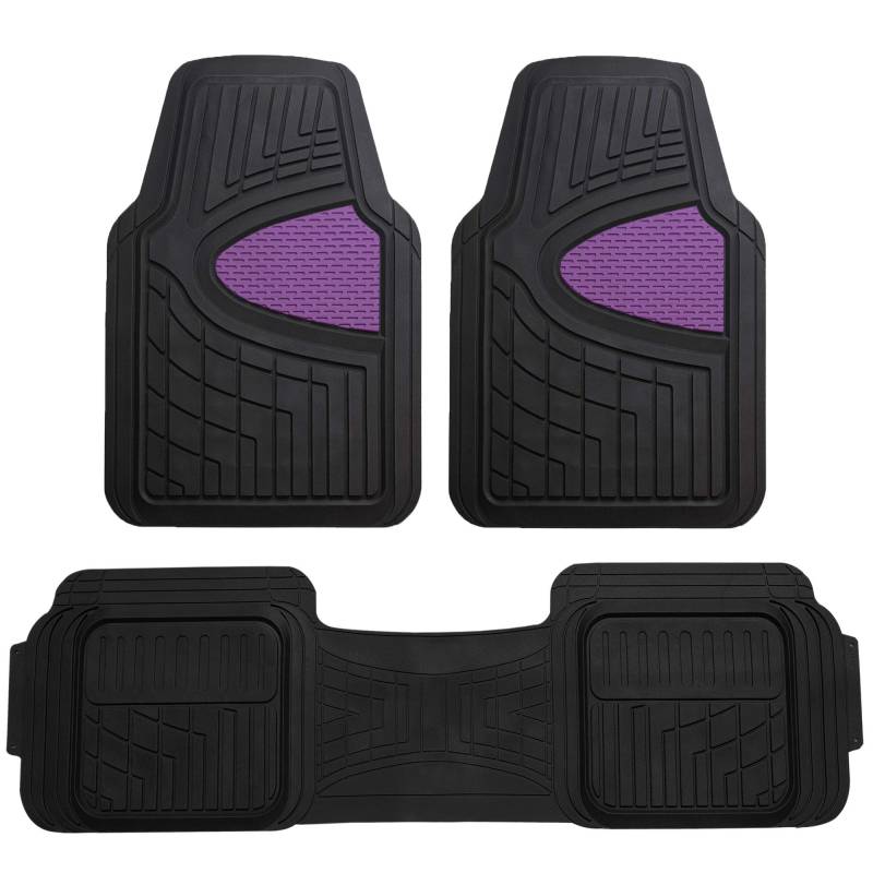 FH GROUP Fußmatten Violett F11511PURPLE von FH GROUP