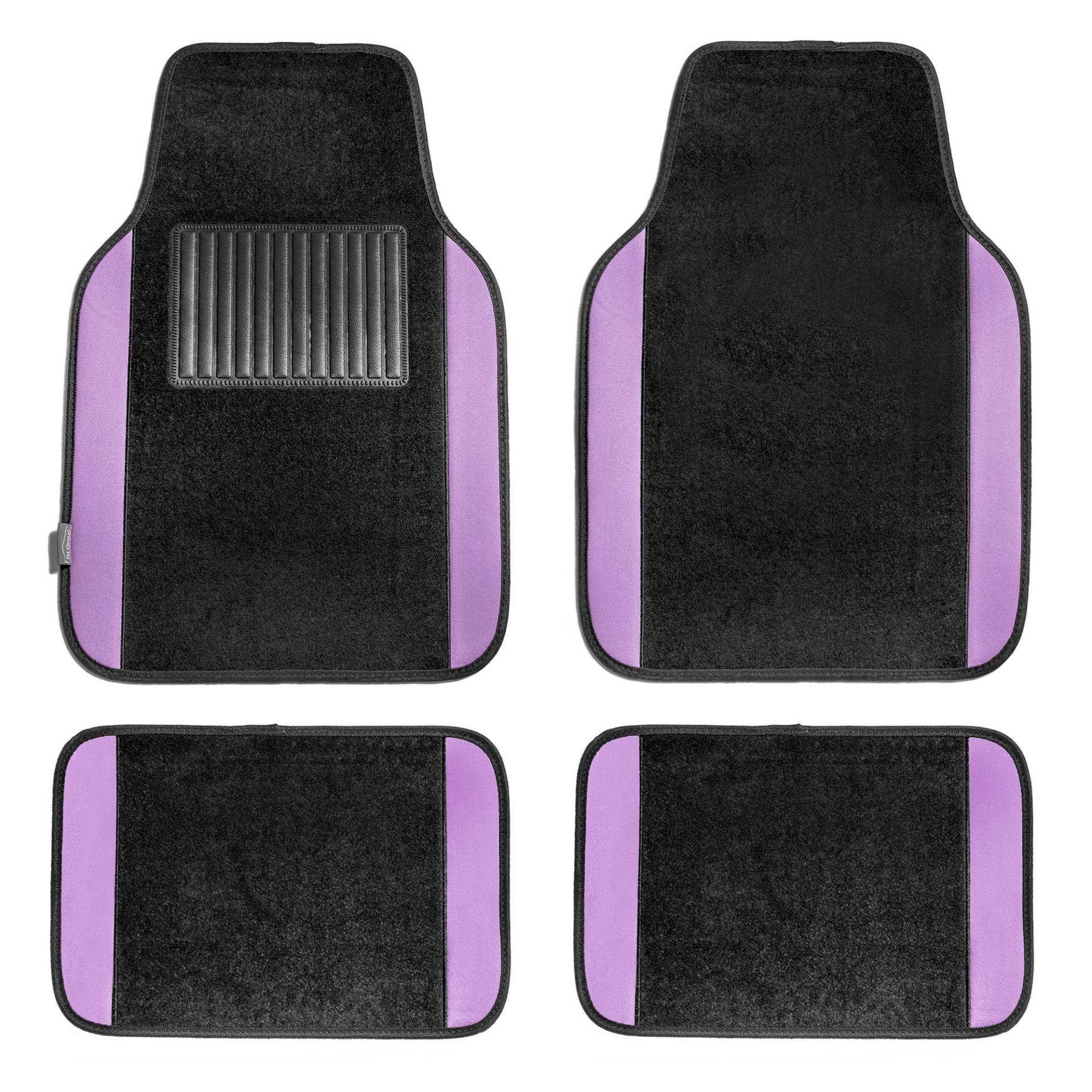 FH Group F14407PURPLE Universal Fit Premium Teppich lila Auto-Fußmatten passend für die meisten Autos, SUVs und Trucks mit Fahrer-Fersenpolster, komplettes Set FH Group F14407PURPLE Universal Fit Premium Teppich lila Auto-Fußmatten passend für die meisten Autos, SUVs und Trucks mit Fahrer-Fersenpolster, komplettes Set von FH GROUP
