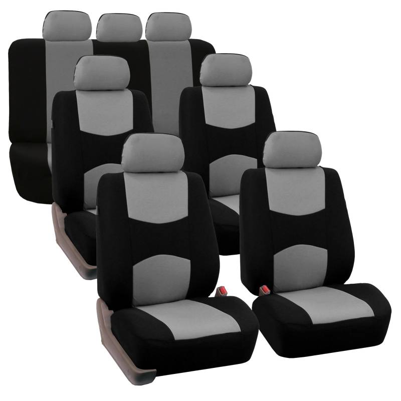fh-fb050217 Full Set flach Reinigungstuch Multifunktionelle Autositzbezüge, passend für die meisten Auto, LKW, SUV, oder Van von FH GROUP