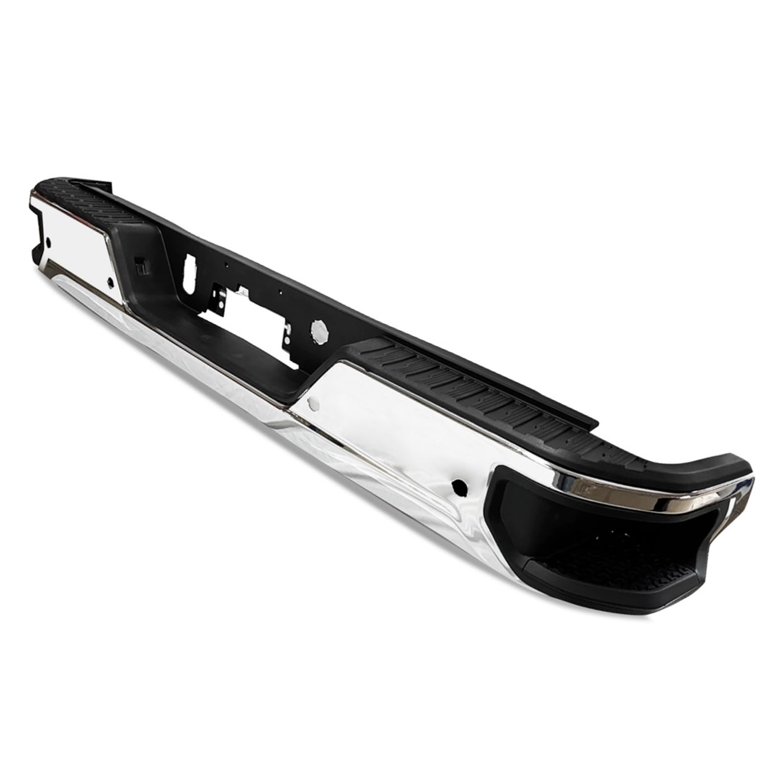 FHDBD Autostoßstange hinten, kompatibel mit 2019–2024 Chevrolet Silverado 1500, GMC Sierra 1500, hintere Trittstufen-Stoßstangen, Einzelauspuff ohne Sensorloch, GM1103217 FHDBD Autostoßstange hinten, kompatibel mit 2019–2024 Chevrolet Silverado 1500, GMC Sierra 1500, hintere Trittstufen-Stoßstangen, Einzelauspuff ohne Sensorloch, GM1103217 von FHDBD