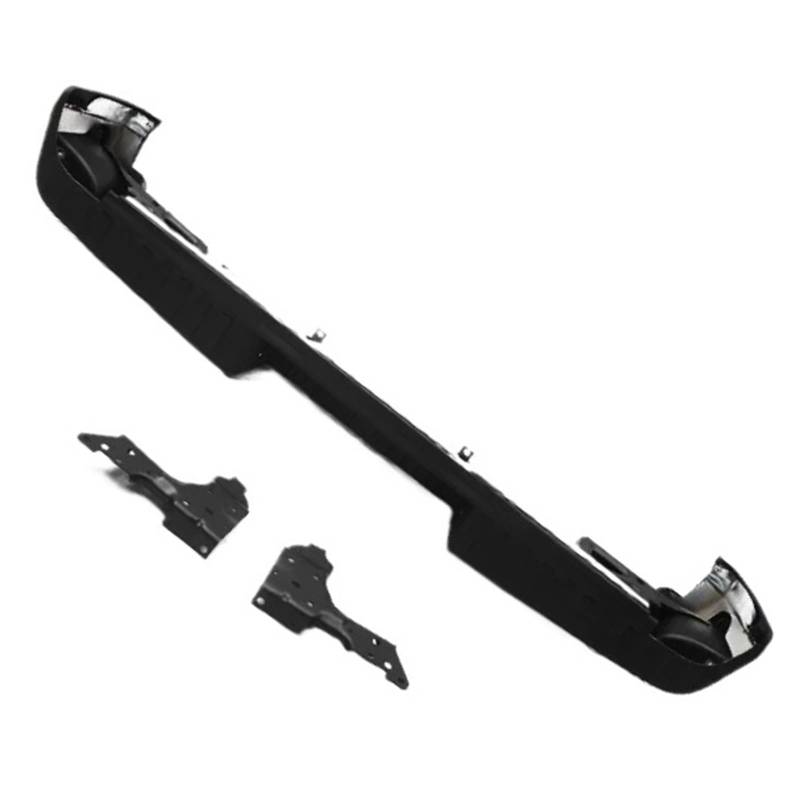FHDBD Autostoßstange hinten 2023 LKW Chromfarbe Eisen und Kunststoff 4x4 Kompatibel for Chevrolet Silverado 2014-2018 Stoßstangenabdeckung im OE-Stil von FHDBD