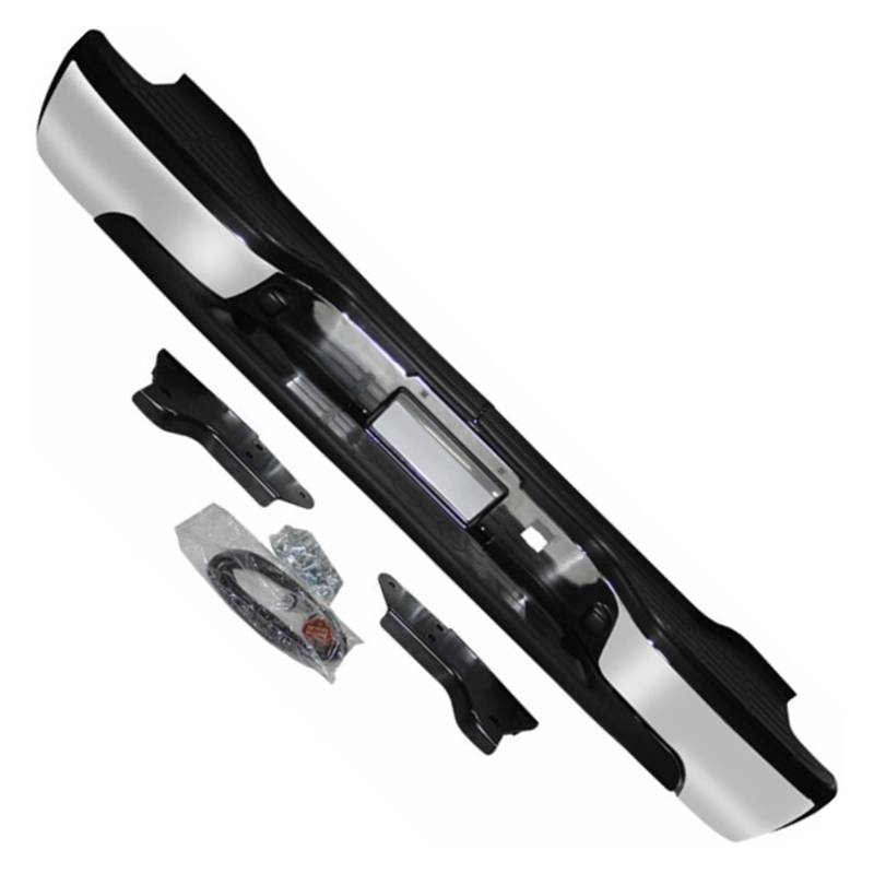 FHDBD Autostoßstange hinten. Hervorragende Qualität, Chrom-Rückenmontage, kompatibel mit Chevrolet Suburban 1500 Tahoe 2000–2006, Bodykit-Bodykit-Teile von FHDBD
