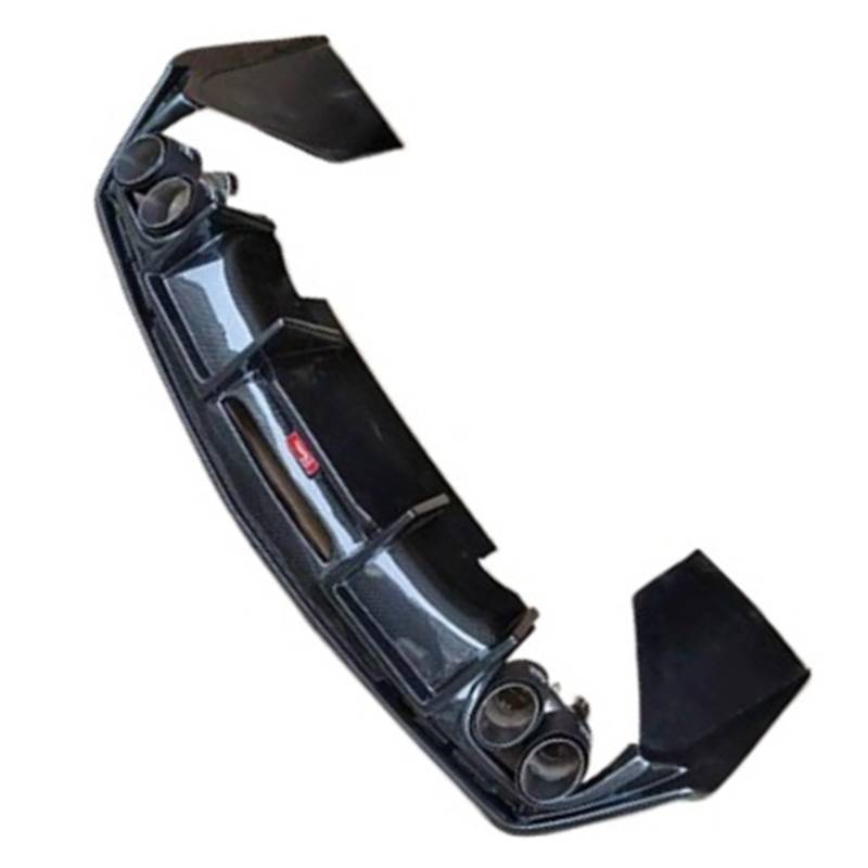 FHDBD Autostoßstange vorne und hinten, 2026, passend for Cadillac CT5, modifizierte schwarze umlaufende Stoßstange, Heckspoiler aus Carbonfaser, Frontlippen-Kit, Gitter(1) von FHDBD