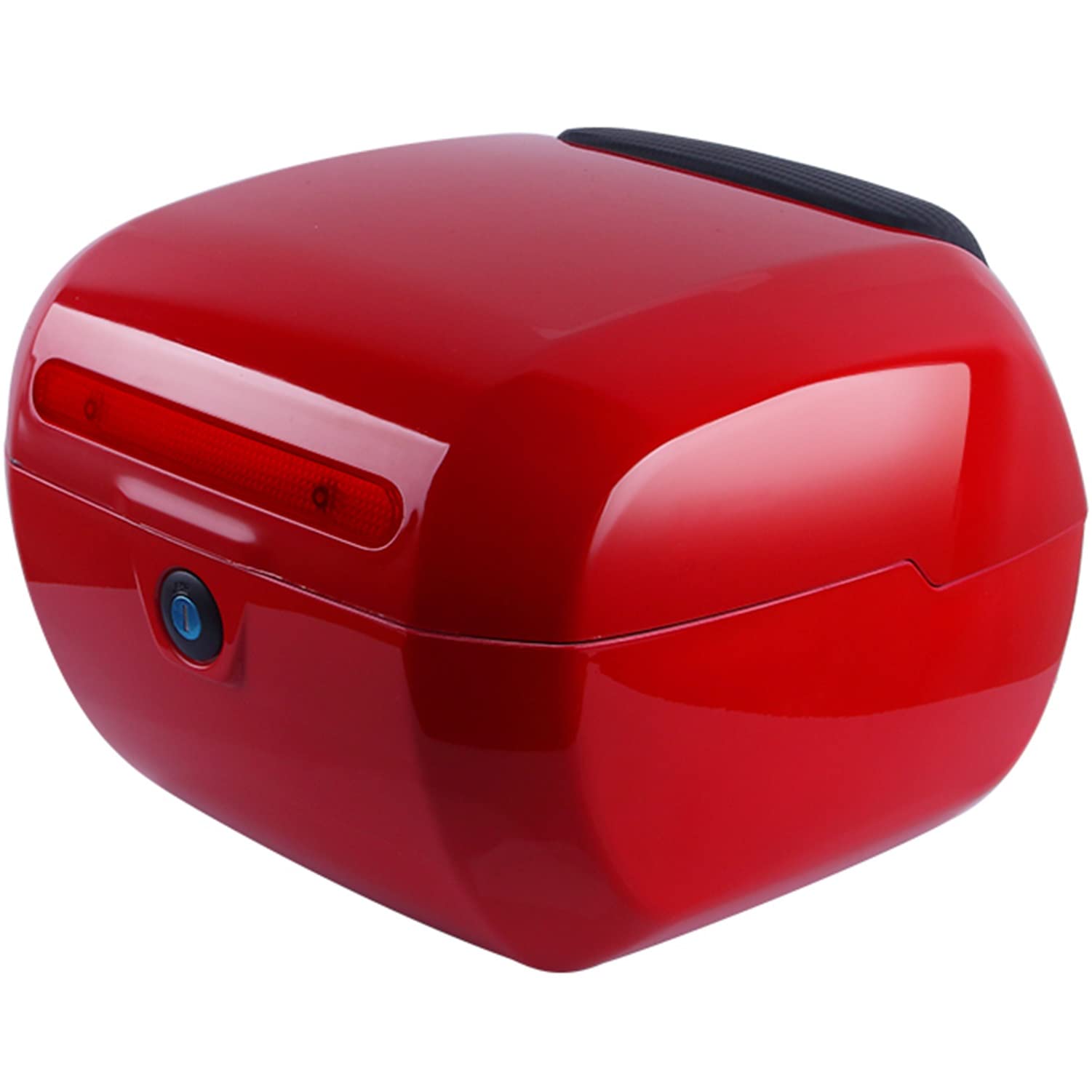 FHDCNTO Motorrad-Heck-Top-Box, Doppelschicht-Design-Scooter-Motorrad-Trunk-Heckkasten-Gepäcklager mit Montagehardware/Weiß/33 x 28 x 24 cm/rot/33x28x24cm FHDCNTO Motorrad-Heck-Top-Box, Doppelschicht-Design-Scooter-Motorrad-Trunk-Heckkasten-Gepäcklager mit Montagehardware/Weiß/33 x 28 x 24 cm/rot/33x28x24cm von FHDCNTO