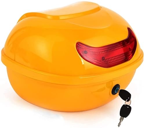 FHDCNTO Motorrad -Top -Koffer Motorrad -Top -Box -Roller -Trunk -Gepäck -Box -Helm -Lagerträger Heckhülle mit weicher Rückenlehne & Nacht Warnleuchte/Gelb/15 LX 12,2 "WX 9" H FHDCNTO Motorrad -Top -Koffer Motorrad -Top -Box -Roller -Trunk -Gepäck -Box -Helm -Lagerträger Heckhülle mit weicher Rückenlehne & Nacht Warnleuchte/Gelb/15 LX 12,2 "WX 9" H von FHDCNTO