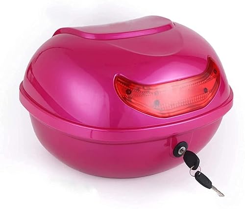 FHDCNTO Motorrad -Top -Koffer Motorrad -Top -Box -Roller -Trunk -Gepäck -Box -Helm -Lagerträger Heckhülle mit weicher Rückenlehne und Nacht Warnleuchte/Rosa/15 LX 12,2 "WX 9" H FHDCNTO Motorrad -Top -Koffer Motorrad -Top -Box -Roller -Trunk -Gepäck -Box -Helm -Lagerträger Heckhülle mit weicher Rückenlehne und Nacht Warnleuchte/Rosa/15 LX 12,2 "WX 9" H von FHDCNTO