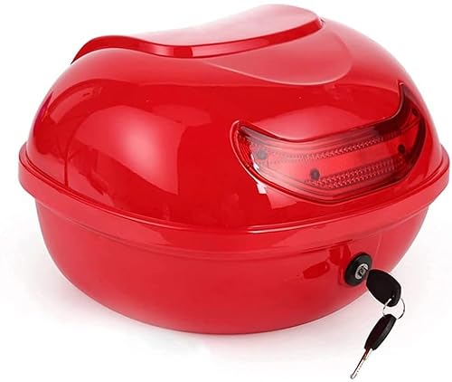 FHDCNTO Motorrad -Top -Koffer Motorrad -Top -Box -Roller -Trunk -Gepäck -Box -Helm -Lagerträger Heckhülle mit weicher Rückenlehne und Nacht Warnleuchte/Rot A/15 LX 12,2 "WX 9" H FHDCNTO Motorrad -Top -Koffer Motorrad -Top -Box -Roller -Trunk -Gepäck -Box -Helm -Lagerträger Heckhülle mit weicher Rückenlehne und Nacht Warnleuchte/Rot A/15 LX 12,2 "WX 9" H von FHDCNTO