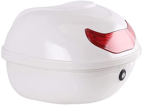 FHDCNTO Motorrad -Top -Koffer Motorrad -Top -Box -Scooter -Trunk -Gepäck -Box -Helm -Lagerträger Heckhülle mit weicher Rückenlehne & Nacht Warnleuchte/Weiß/15 LX 12,2 "WX 9" H FHDCNTO Motorrad -Top -Koffer Motorrad -Top -Box -Scooter -Trunk -Gepäck -Box -Helm -Lagerträger Heckhülle mit weicher Rückenlehne & Nacht Warnleuchte/Weiß/15 LX 12,2 "WX 9" H von FHDCNTO