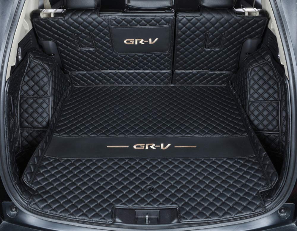 FHJBP Kofferraumwanne + Rückenlehnenmatte + beidseitiges Paneel für Honda CR-V 2017–2022, Kraftstoff, ohne Lautsprecher, XPE-Leder, vollständige Abdeckung, Kofferraummatte, Ersatz für Honda FHJBP Kofferraumwanne + Rückenlehnenmatte + beidseitiges Paneel für Honda CR-V 2017–2022, Kraftstoff, ohne Lautsprecher, XPE-Leder, vollständige Abdeckung, Kofferraummatte, Ersatz für Honda von FHJBP