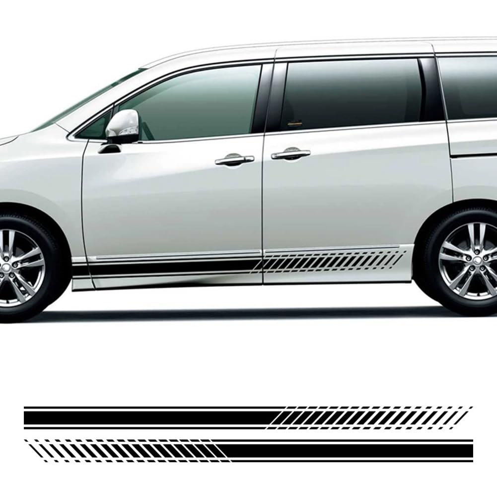 2 STÜCKE Autotüraufkleber, Für Nissan Elgrand E50 E51 E52 2.5 3.5 Teile Camper Van Streifen Grafiken Tuning Zubehör Vinyl Aufkleber 2 STÜCKE Autotüraufkleber, Für Nissan Elgrand E50 E51 E52 2.5 3.5 Teile Camper Van Streifen Grafiken Tuning Zubehör Vinyl Aufkleber von FHKQMLFQ