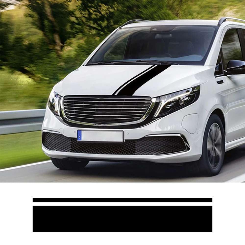 Auto Motorhaube Motor Vinyl Aufkleber, für Mercedes Benz Vito V Klasse Viano W447 W639 W638 Marco Polo Camper Van Tuning Zubehör Auto Motorhaube Motor Vinyl Aufkleber, für Mercedes Benz Vito V Klasse Viano W447 W639 W638 Marco Polo Camper Van Tuning Zubehör von FHKQMLFQ