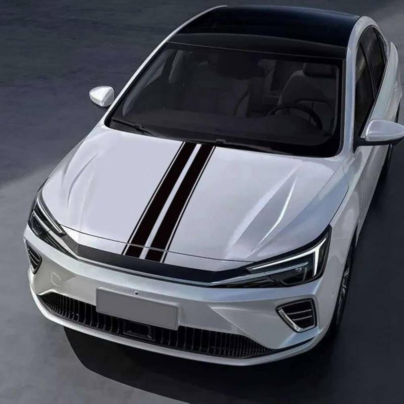 Auto Motorhaube Motorhaube Aufkleber Abdeckung Universal Decor Aufkleber, für Autos Camper Van Minivan SUV MPV Caravan Cargo Auto Tuninig Zubehör von FHKQMLFQ