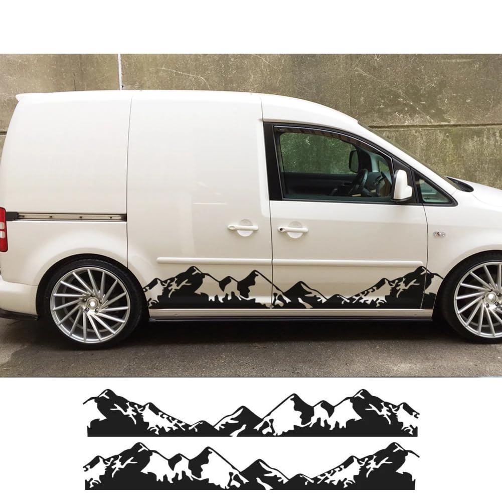 Autotür-Seitenaufkleber, für V=W Caddy MK1 MK2 MK3 2 3 4 Maxi Kombi Zubehör Camper Van Mountain Graphics Vinyl-Aufkleber Autotür-Seitenaufkleber, für V=W Caddy MK1 MK2 MK3 2 3 4 Maxi Kombi Zubehör Camper Van Mountain Graphics Vinyl-Aufkleber von FHKQMLFQ