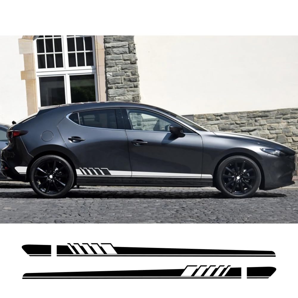 Für Mazda Axela Atenza MS MPS Demio CX-5 CX5 CX-3 CX3 2 Stück Autoseitenaufkleber Auto-Vinylfilm-Aufkleber Styling Auto-Tuning-Zubehör Für Mazda Axela Atenza MS MPS Demio CX-5 CX5 CX-3 CX3 2 Stück Autoseitenaufkleber Auto-Vinylfilm-Aufkleber Styling Auto-Tuning-Zubehör von FHKQMLFQ
