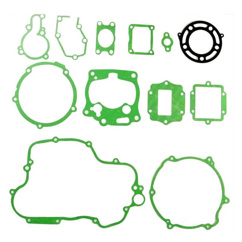 Motorrad Kurbelgehäuse Kupplung Generator Abdeckung Zylinder Dichtung Kits Set for KX125 2001 2002 von FHKQMLFQ