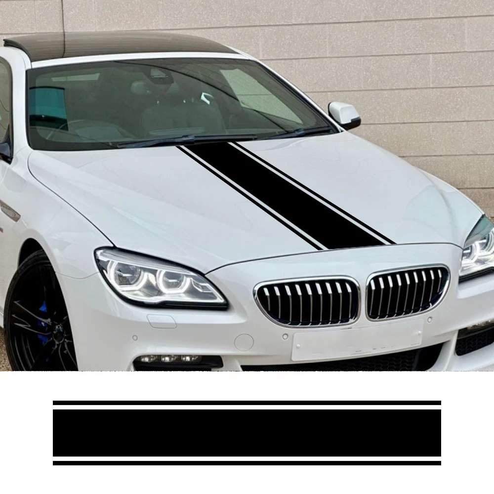 Universal Auto Motorhaube Abdeckung Seitenaufkleber Sport Stil Grafik Wraps Auto Tuning Zubehör Vinyl Film Fahrzeuge Dekoration Aufkleber Universal Auto Motorhaube Abdeckung Seitenaufkleber Sport Stil Grafik Wraps Auto Tuning Zubehör Vinyl Film Fahrzeuge Dekoration Aufkleber von FHKQMLFQ