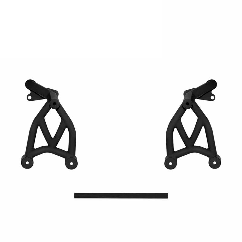 FICNNVJH Motorrad Sturzschutz Anti Fall Bar Motorrad Motor Schutz Crash Bungs Protektoren Seite Sicherheit Stoßstangen Wettbewerbsfähigen Stoßfänger Für CB190R(Black) von FICNNVJH