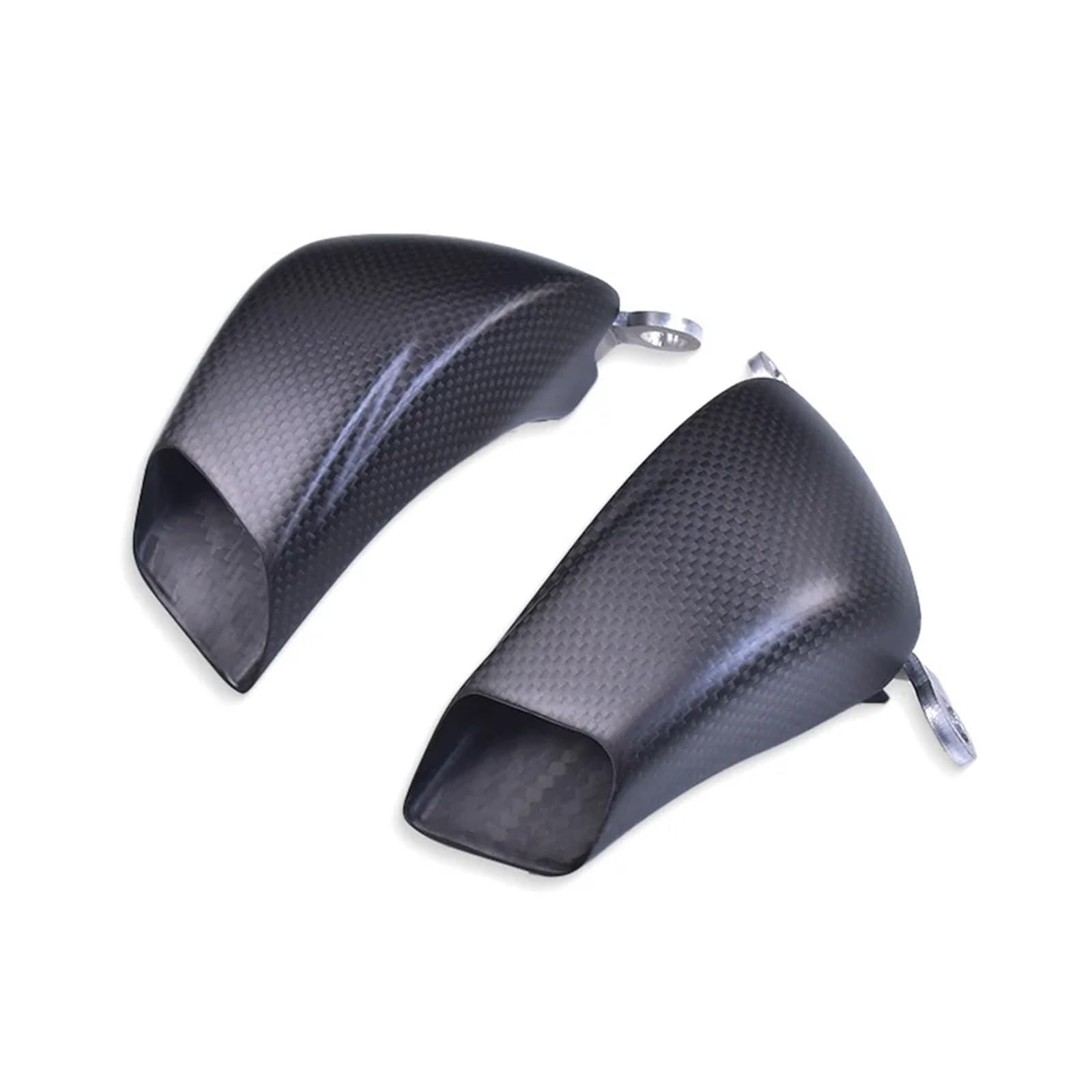 3K Carbon Fiber Vorderradbremse Luftkanal Bremssattel Kühlerabdeckung Motorradzubehör Kompatibel mit Ducati Panigale V4 V4S V4R Streetfighter(Plain Matte) von FIDBNAOOD