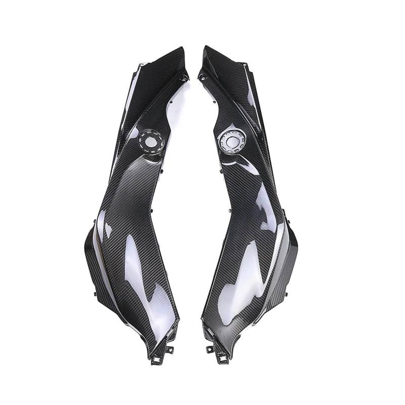 3K Vollcarbon-Kraftstofftank-Seitenverkleidung, Motorrad-Kraftstofftank-Seitenverkleidung, Zubehör-Kit, Teile, kompatibel mit BMW S1000XR S 1000XR 2021+ von FIDBNAOOD