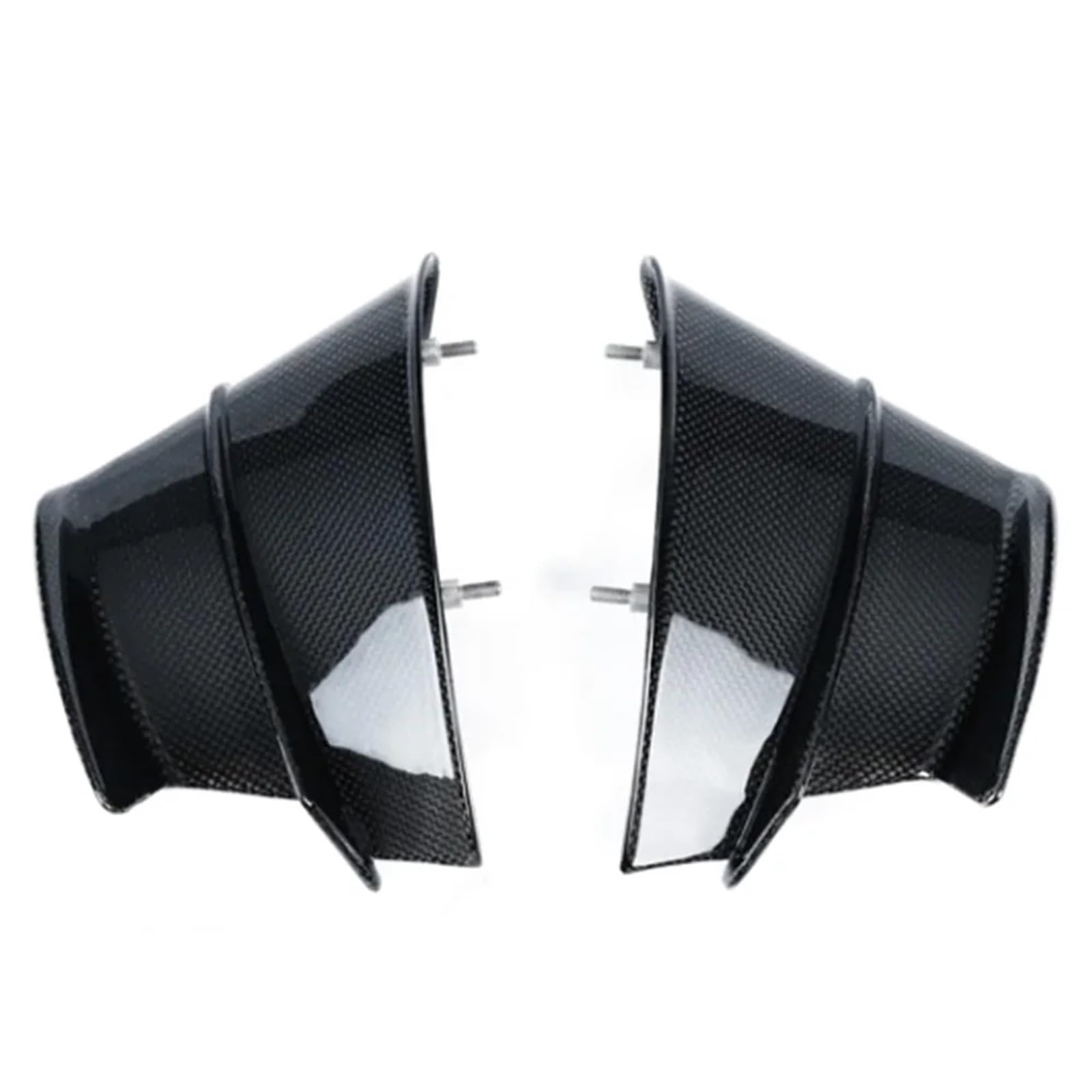Carbon Fiber Winglets Motorrad Winglets Aerodynamisches Flügel Kit Spoiler Zubehör Kompatibel Mit Ducati Panigale V4 V4S V4R 2018 2019(Plain Glossy) von FIDBNAOOD