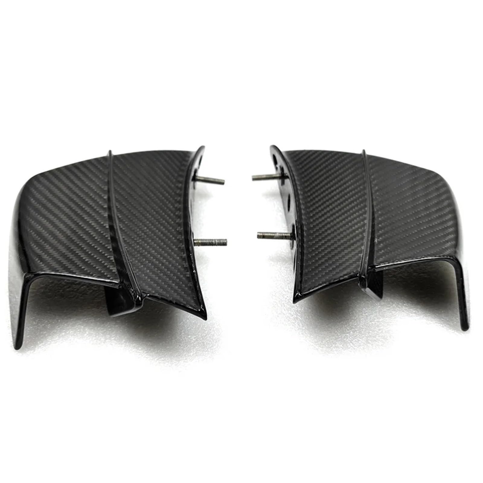 Carbon Fiber Winglets Motorrad Winglets Aerodynamisches Flügel Kit Spoiler Zubehör Kompatibel Mit Ducati Panigale V4 V4S V4R 2018 2019(Twill Glossy) von FIDBNAOOD