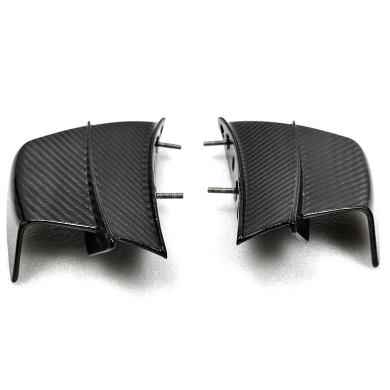 Carbon Fiber Winglets Motorrad Winglets Aerodynamisches Flügel Kit Spoiler Zubehör Kompatibel Mit Ducati Panigale V4 V4S V4R 2018 2019(Twill Glossy) von FIDBNAOOD