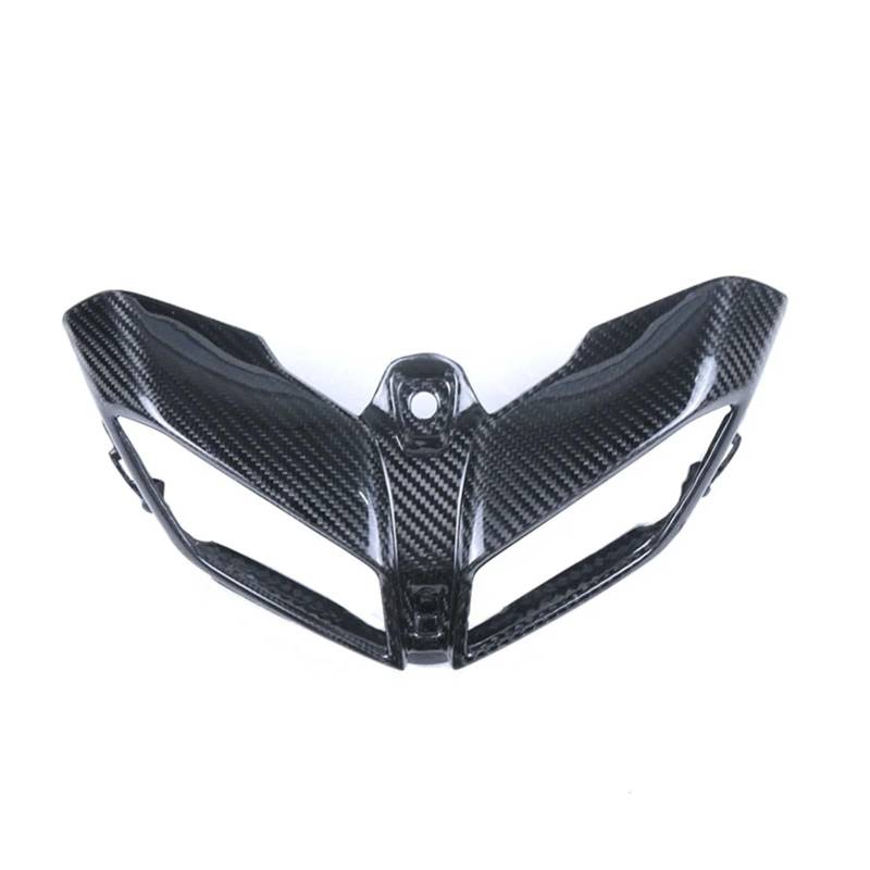 Vollcarbon-Motorrad-Scheinwerferabdeckung, Motorrad-Zubehör, Verkleidungssatz, kompatibel mit Yamaha MT09 FZ09 2017 2018 2019 von FIDBNAOOD