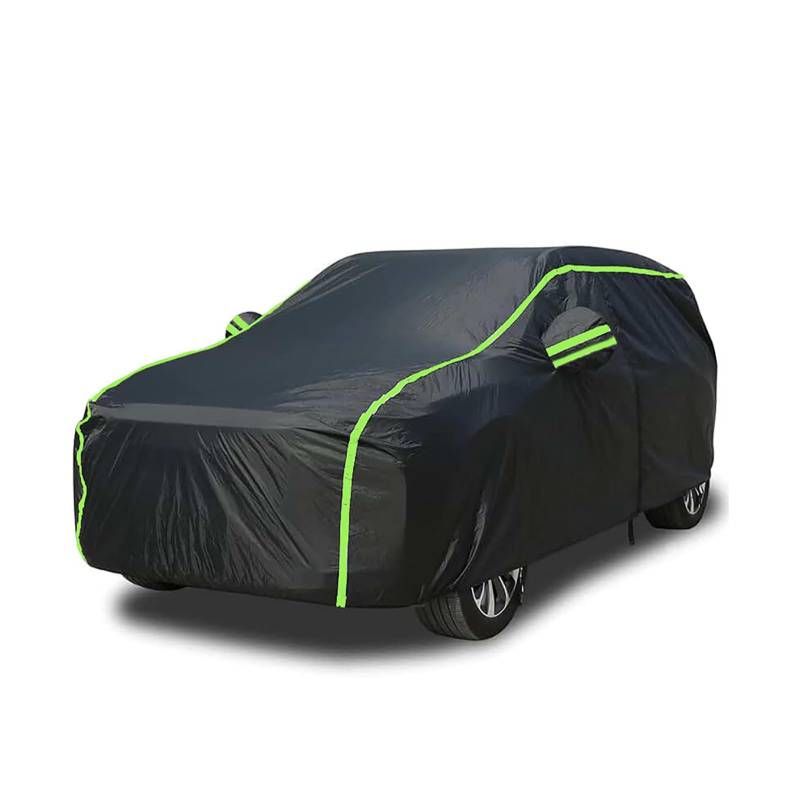 Auto Abdeckplane Wasserdicht für MG ZS,Atmungsaktiv Autoplane Autoabdeckung Winter Outdoor Vollgarage Autohülle mit Reflexionsdesign von FIENZA