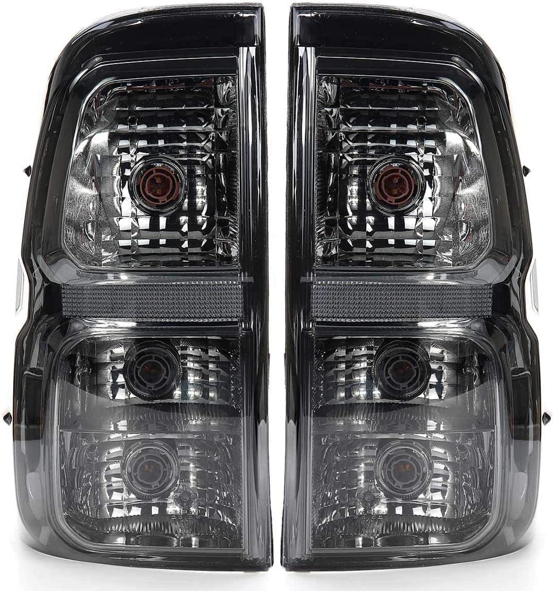 FIEZE Auto Rücklicht Komplettsets Für Toyota Hilux Revo 2015-2018, Nebelscheinwerfer Reflektor Lampe Heckbremse Lampe Wasserdicht,A Pair von FIEZE