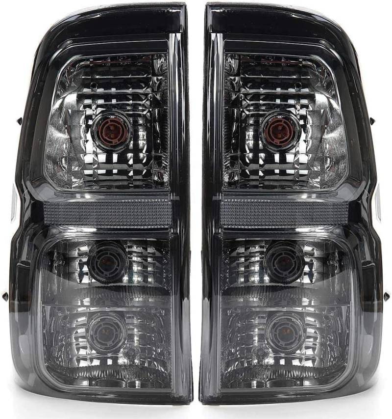 FIEZE Auto Rücklicht Komplettsets Für Toyota Hilux Revo 2015-2018, Nebelscheinwerfer Reflektor Lampe Heckbremse Lampe Wasserdicht,A Pair von FIEZE