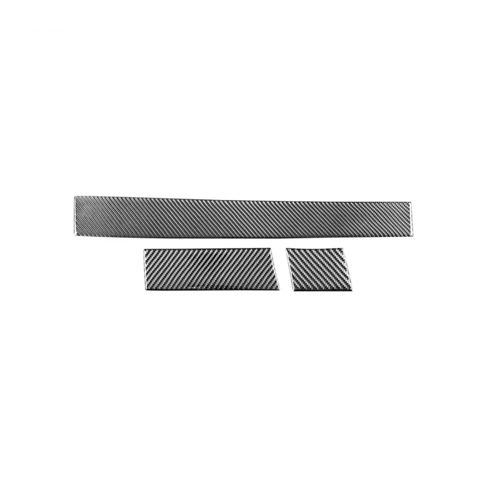 Innenausstattung Für 5 Series E60 2004-2010 Autoinnenraum Carbonfaser-Innenraum-Armaturenbrett-Dekoration Dekorative Zubehör(Schwarz) von FIFHSKFH