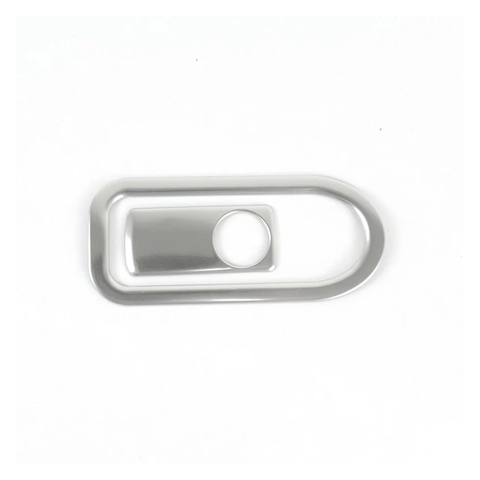 Innenausstattung Für Mercedes Für Benz C Klasse W205 2015-2018 Edelstahl Handschuhfach Schalter Rahmen Dekoration Abdeckung Trim Dekorative Zubehör(Silber) von FIFHSKFH