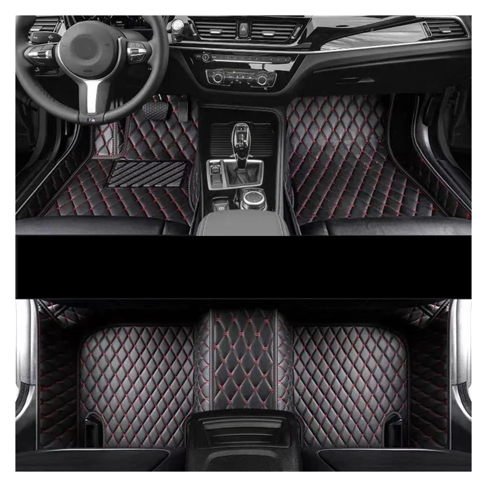 Matten Teppiche Für A7 2012-2024 Ist Eine Maßgeschneiderte Auto-Fußmatte Geeignet, Eine Spezielle Auto-Fußmatte Teppich(Package 3) von FIFHSKFH