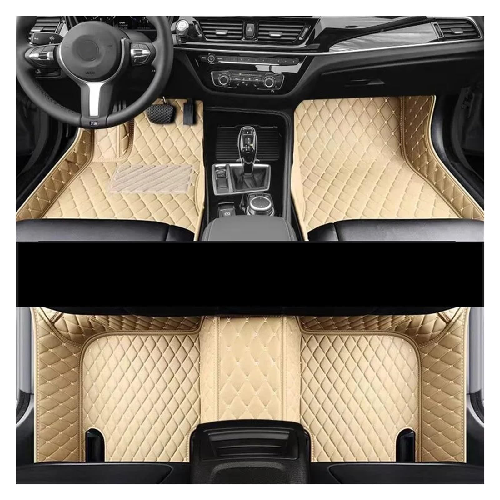 Matten Teppiche Für A7 2012-2024 Ist Eine Maßgeschneiderte Auto-Fußmatte Geeignet, Eine Spezielle Auto-Fußmatte Teppich(Package 5) von FIFHSKFH