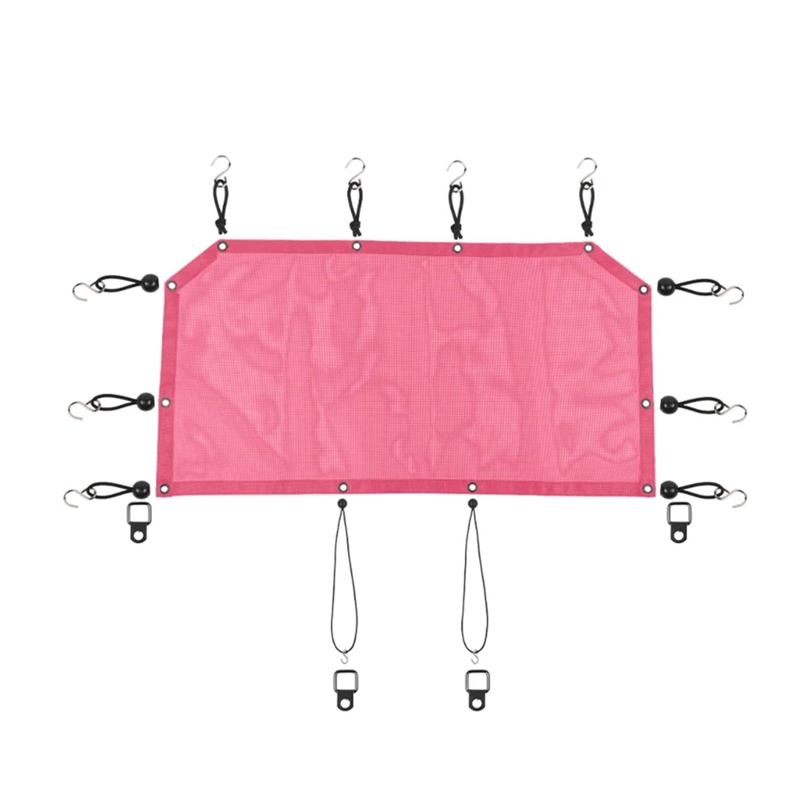 Sonnenschutz für Seitenfenster Für Ford Für Bronco 2021-2024 Auto-Vordertür-Dach-Sonnenschutzabdeckung Anti-UV-Sonnenschutz Isoliertes Mesh-Netz(Pink) von FIFHSKFH