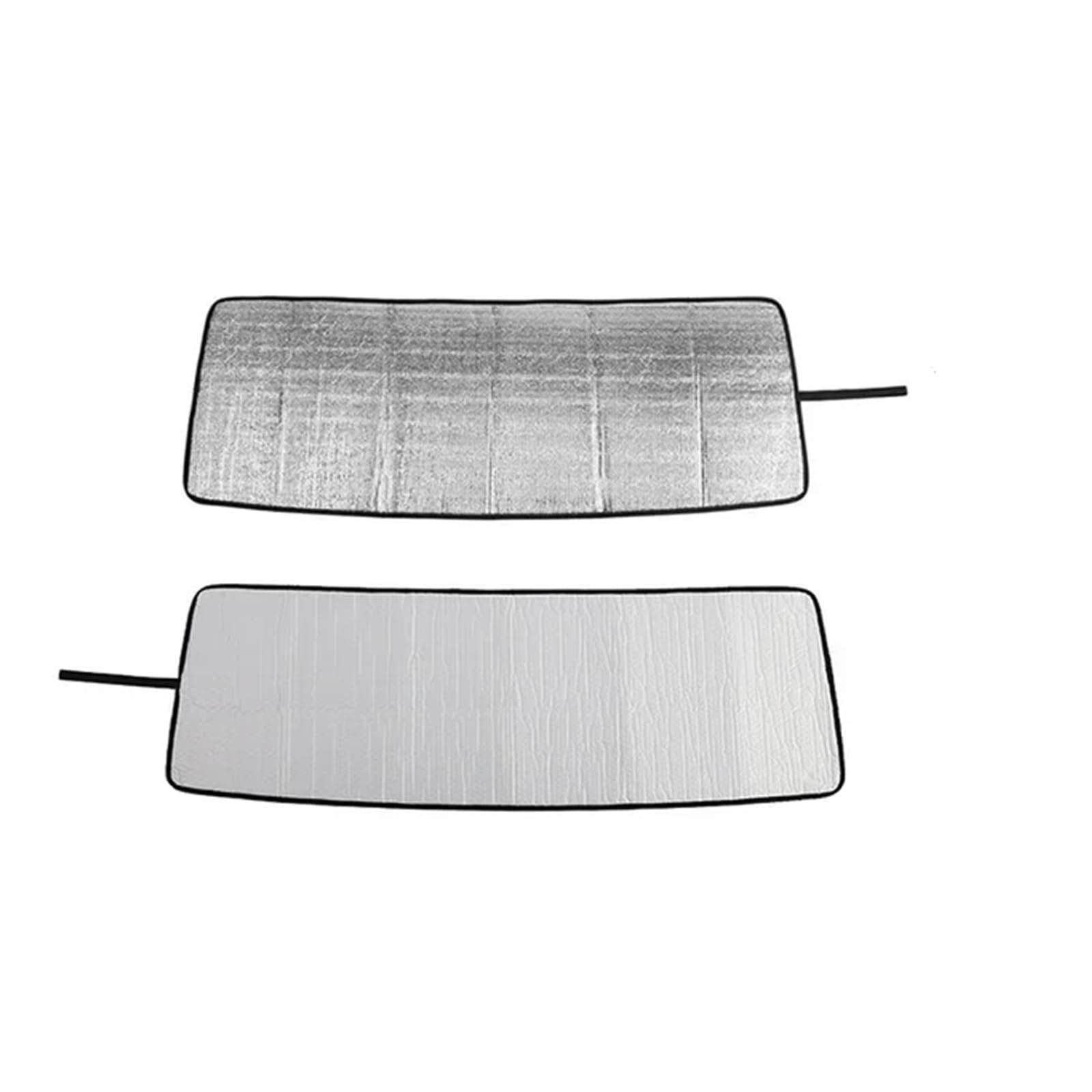Sonnenschutz für Seitenfenster Für Suzuki Für Jimny 2019 2020 2021 2022 2023 2024 Auto Frontscheibe Sonnenschirme Sonnenblende Abdeckung Zubehör(Silber) von FIFHSKFH
