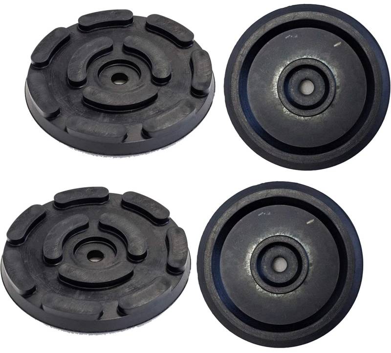 FILAVERSE 4X Gummiauflagen für OMCN Hebebühne | Ø145mm Außen | 4er Set Aufnahmeteller Gummipads | WICHTIG: Modell & Ø prüfen! | Sicherer Halt von FILAVERSE