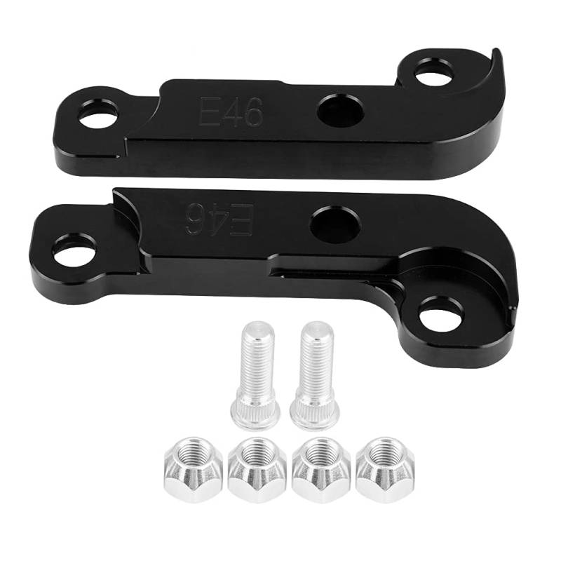 FILFEEL Driftadapter, Aluminium -Tuning -Adapter -Drift -Lock -Kit mit Befestigungsschrauben Zum Erhöhen des Drehwinkels 25% (Black) von FILFEEL