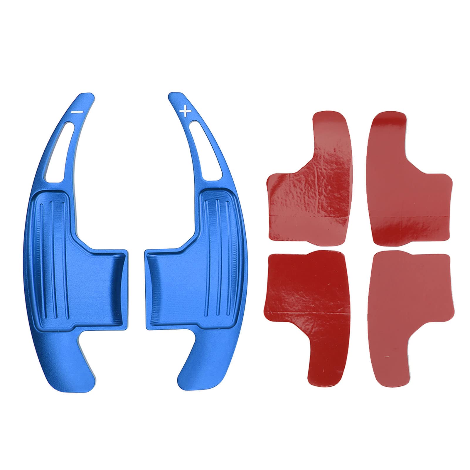 FILFEEL Lenkrad Schaltwippen, 1 Paar Lenkrad Schaltwippen Verlängerung Innenausstattung aus Aluminiumlegierung (Blue) von FILFEEL