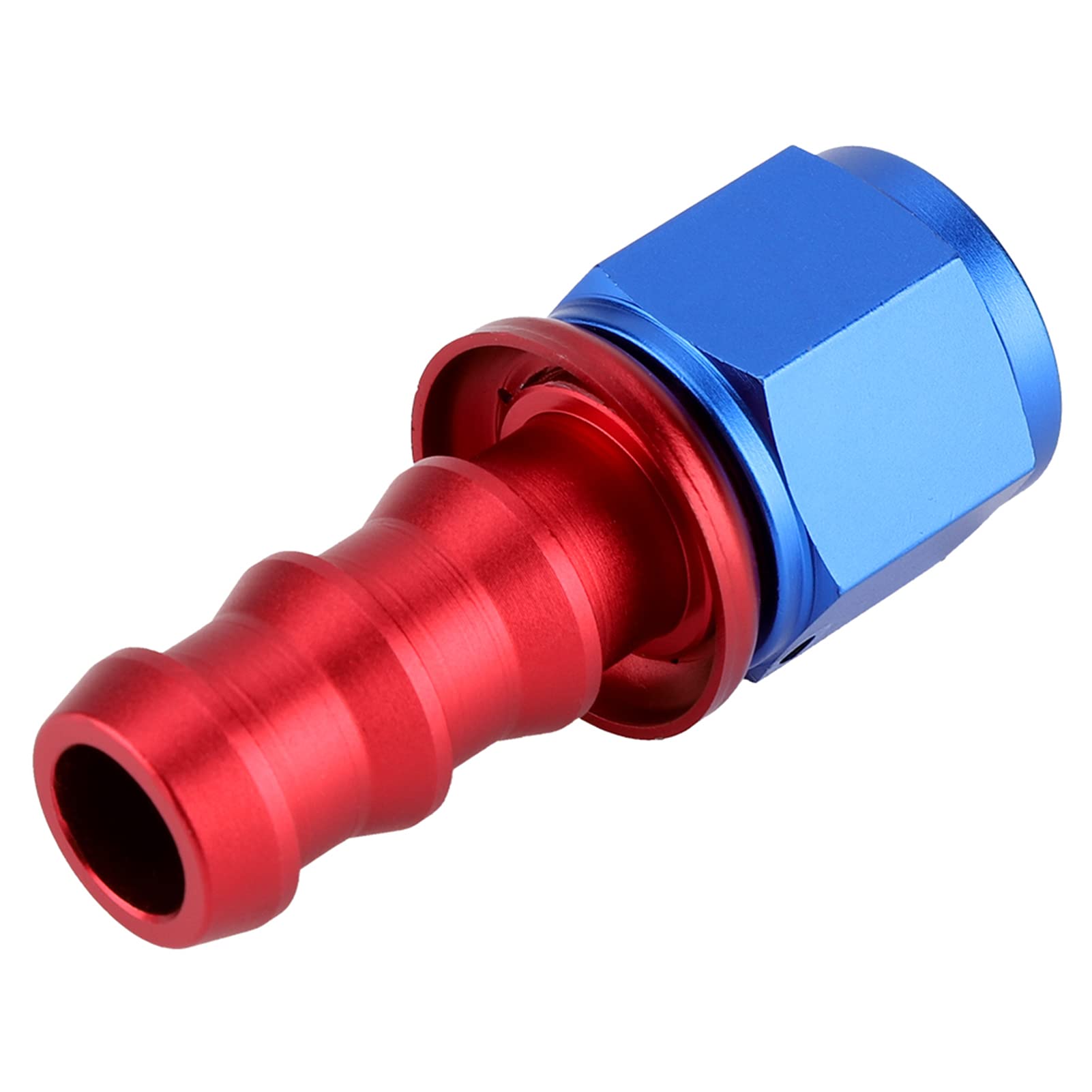 FILFEEL Push Lock Schlauchanschlussende, 1 Stück An10-Ölleitungs Kraftstoffschlauch Endstück mit Abnehmbarem Design für Push On oder Twist Lock Anwendung (0°) von FILFEEL