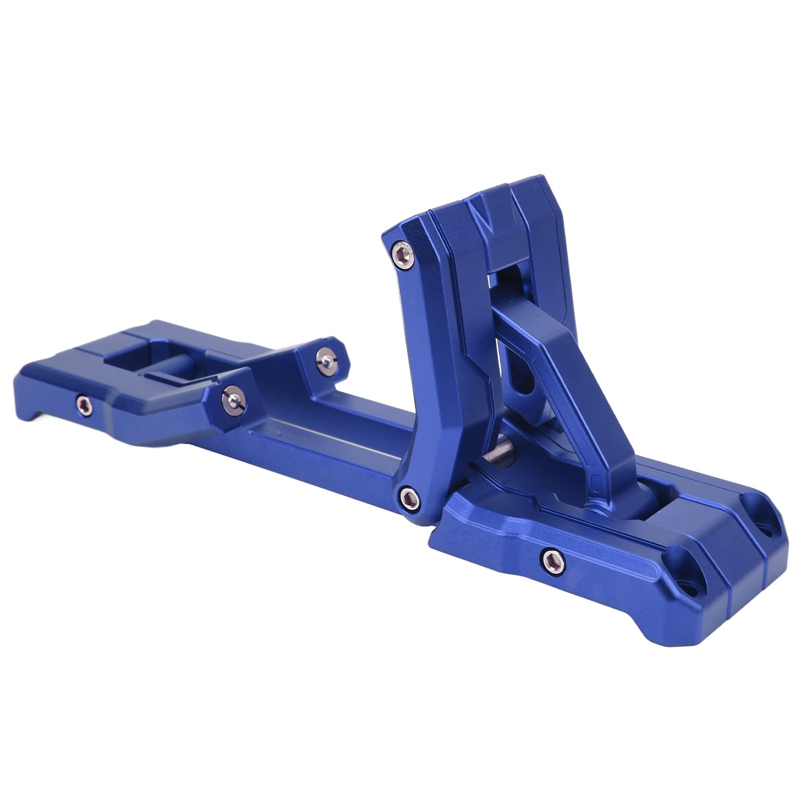 Filfeel Car Door Stiefklappfaltbar, Aluminium-Legierungsdachschritt für den Ersatz für Autosicherheit für JK JKU JL JLU 2007-2021 (BLUE) von FILFEEL
