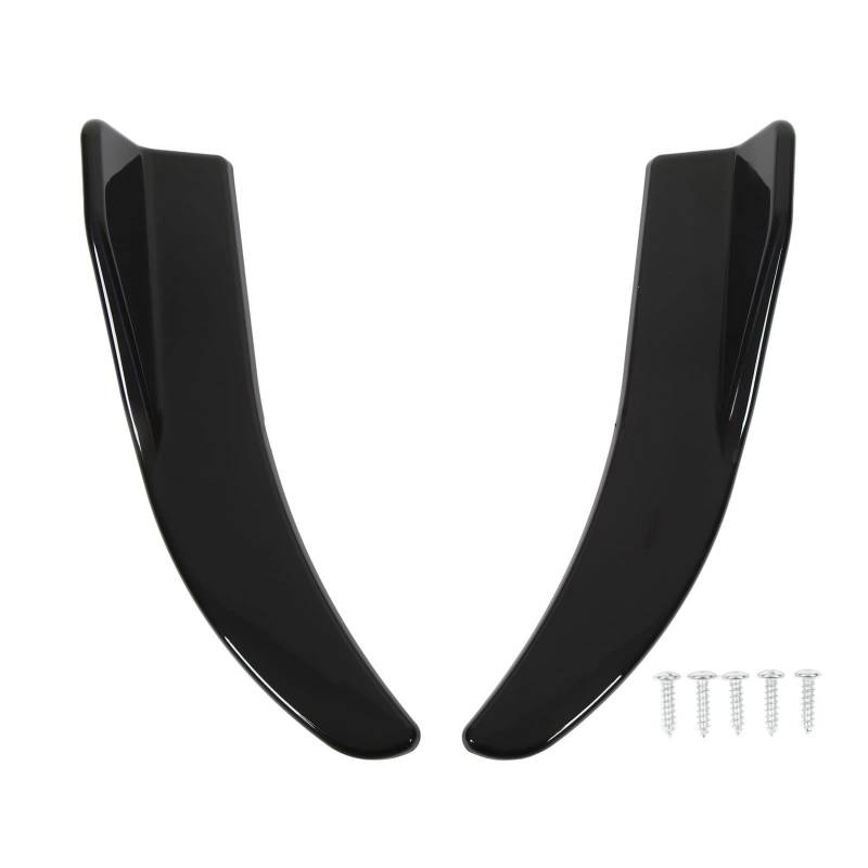 Filfeel Universal Heckspoiler, 2pcs ABS Heck -Spoiler -Flügel Hecklippenspoiler 41,5 cm / 16,34 Zoll für Autos (Helles Schwarz) von FILFEEL