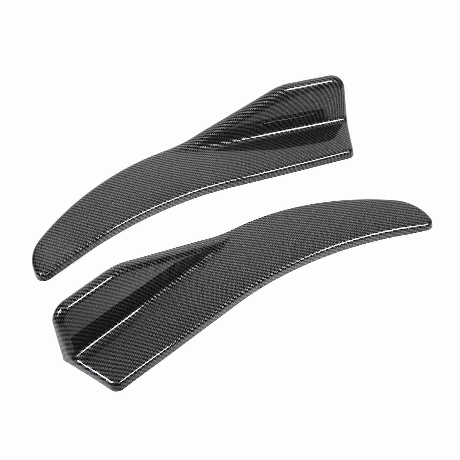 Filfeel Universal Heckspoiler, 2pcs ABS Heck -Spoiler -Flügel Hecklippenspoiler 41,5 cm / 16,34 Zoll für Autos (Kohlefaser-Stil) von FILFEEL
