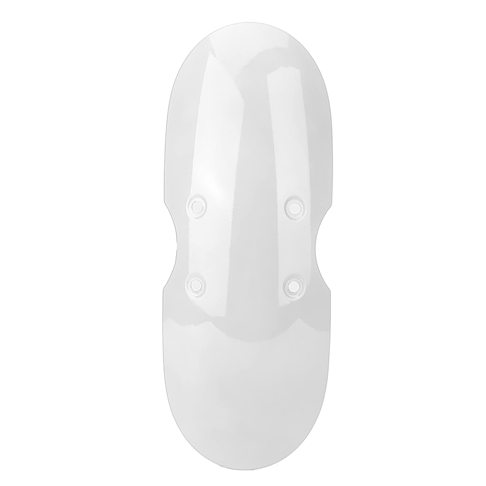 Motorrad -Kotflügel, 1PC Kurzfront Madguard Schlammabdeckung ABS Motorradzubehör (WHITE) von FILFEEL