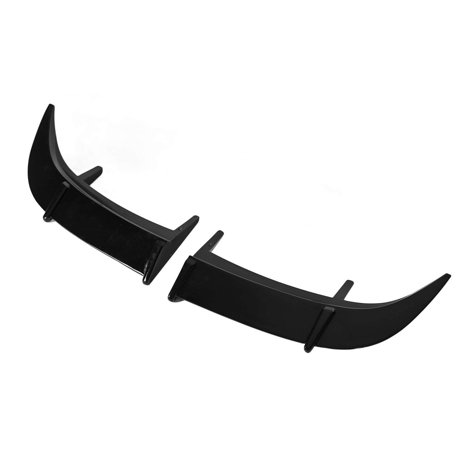 Universeller Spoiler, ABS -Auto -Außenzubehör Aleron Universal Deportivo para Auto mit Klebstoff für Autokoffer (Helles Schwarz) von FILFEEL