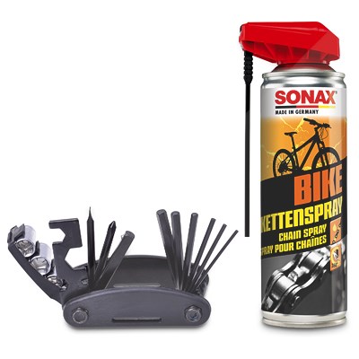 Filmer Fahrrad Multitool 15 in 1 + Kettenspray von FILMER